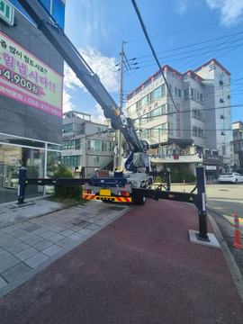 건물 주변의 붐과 작업 공간 · 제공 사진 138번