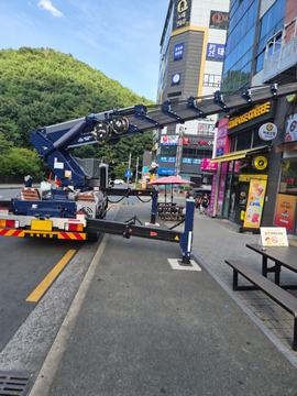 건물 주변의 붐과 작업 공간 · 제공 사진 224번